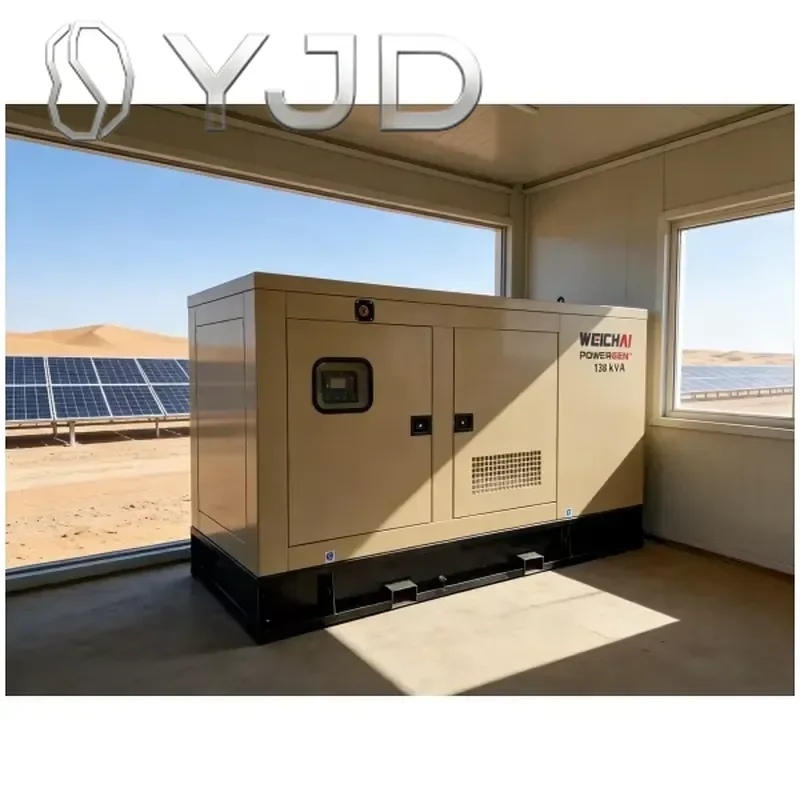 YJD 30 KVA 30 KW Diesel Silent Type Open Frame Generator with ATS Remote Control 50/60 Hz Shandong for Sale