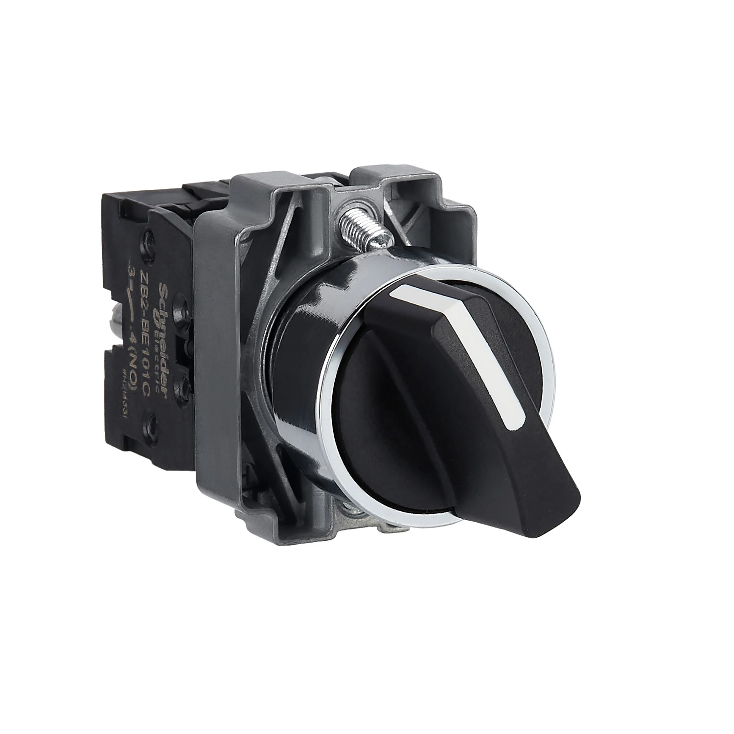 XB2BD337C XB2BD337 = ZB2BZ103C + ZB2BD37C XB2BD standard handle selector switch