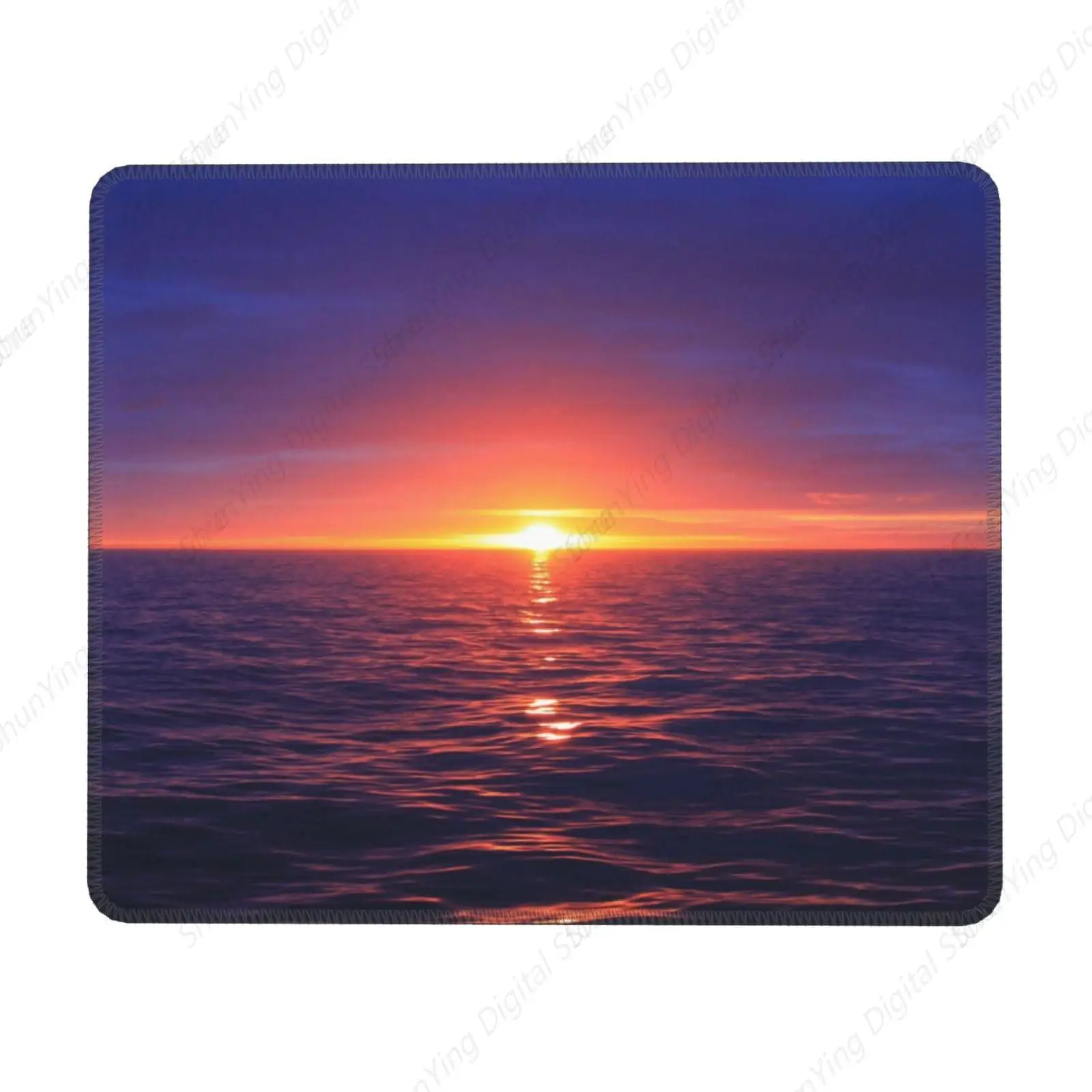 

Mouse Pad Sunrise Sunset Ocean Mouse Pad Anti Slip Rubber Base Gaming Computer Laptop Office Mouse Pad 18*22cm