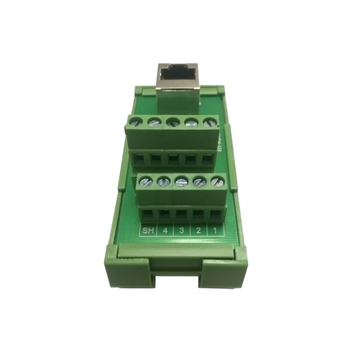 Network Cable Module Rack RJ45 Adapter Terminal Block Adapter Board Network Port to Terminal