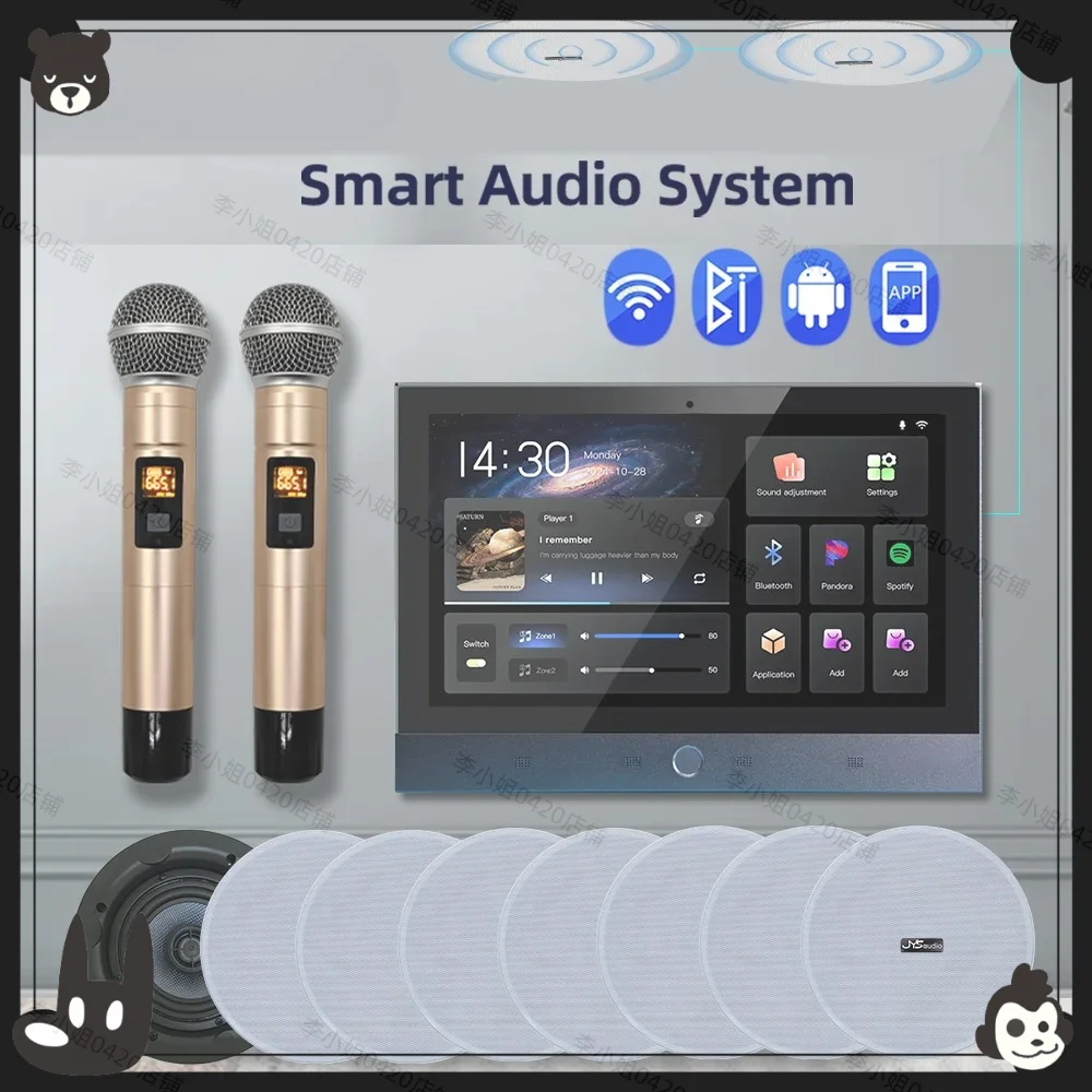 Wzmacniacz Ścienny WiFi Blueto – Audio Music System For Home recenzja i cena