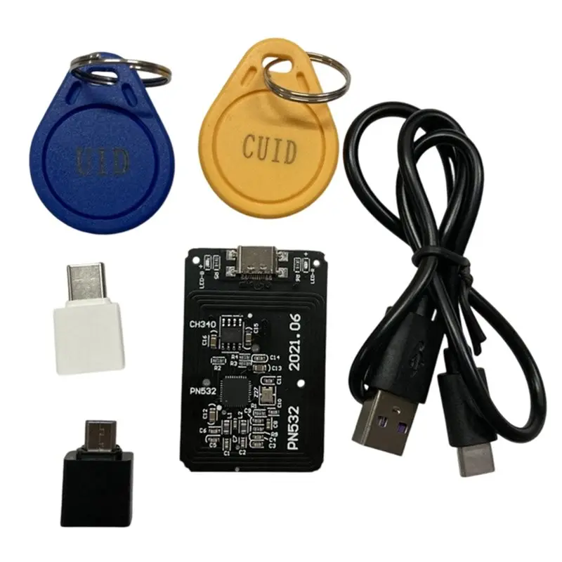 

【MUST-HAVE】PN532 Module Reader Writer Copier For Encrypted IC Access Control/Elevator Cards Writing To Bracelets Mobile Phon