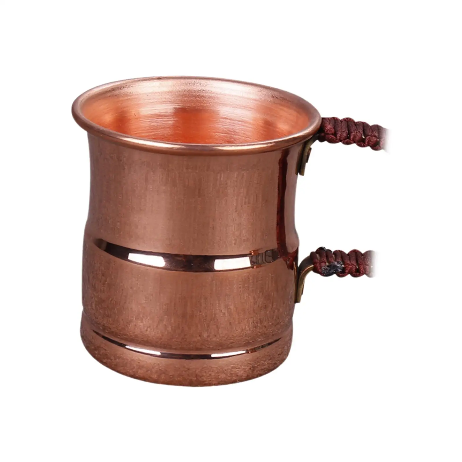 Moscow Water Mule Hammered Cup Copper Mug Set for Coffee Iced Tea Milk Vodka Cocktail Bar Tableware