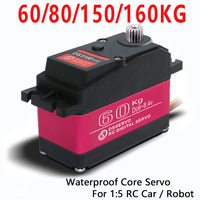 1X baja 5B servo 1/5 60Kg 80Kg 150Kg high torque Digital Servo for Redcat HPI Baja 5B SS RC servo Car compatible SAVOX-0236