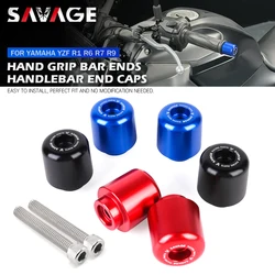 Handle Bar End Cap Sliders For YAMAHA YZF R6 R7 R9 R1 R1M R1S YZFR1 YZFR6 YZFR7 Motorcycle Handlebar Grips End Weights Plugs