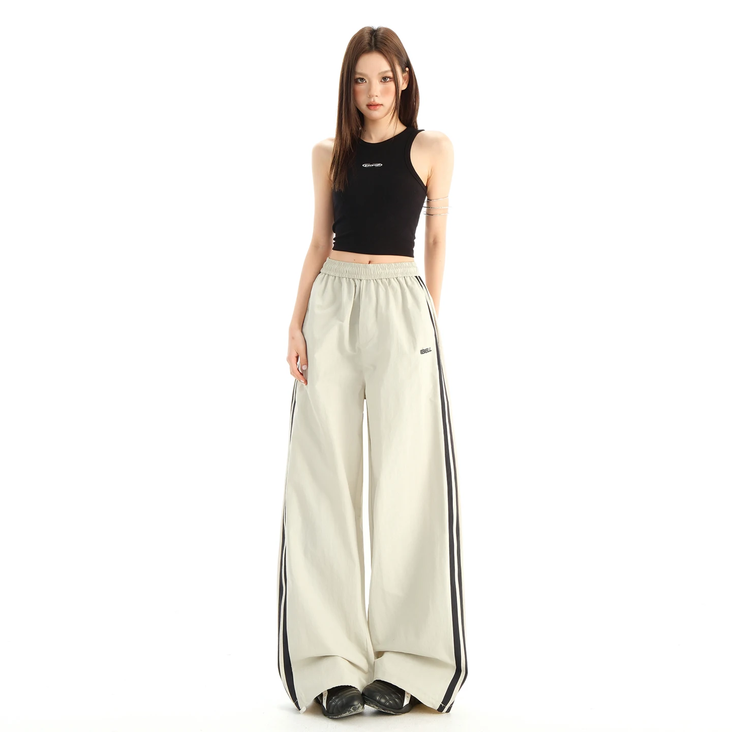 Light khaki extended length