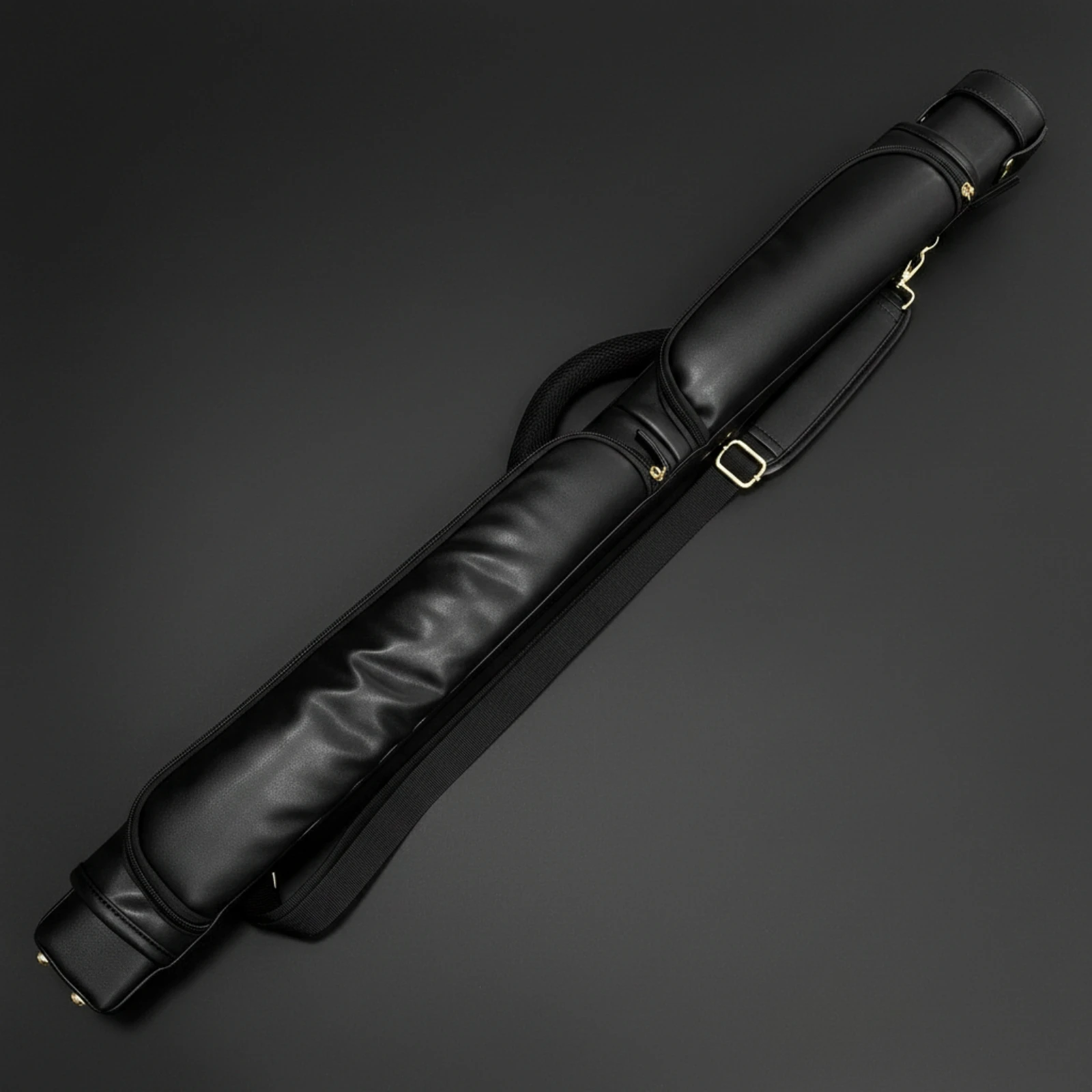 Pyramid Cue Case Padded Billiard Cue Case Long-Lasting Portable for Tournaments, League Nights