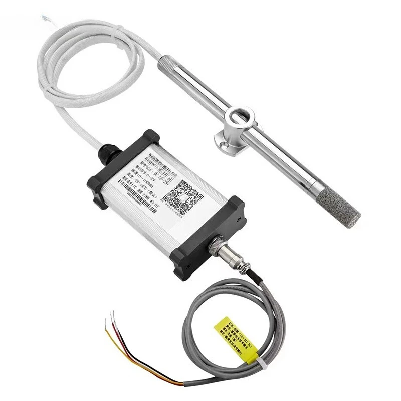 

180 degree high temperature type and humidity transmitter WT04S metal shell high temperature resistant wire 0~ 10Vvoltage output