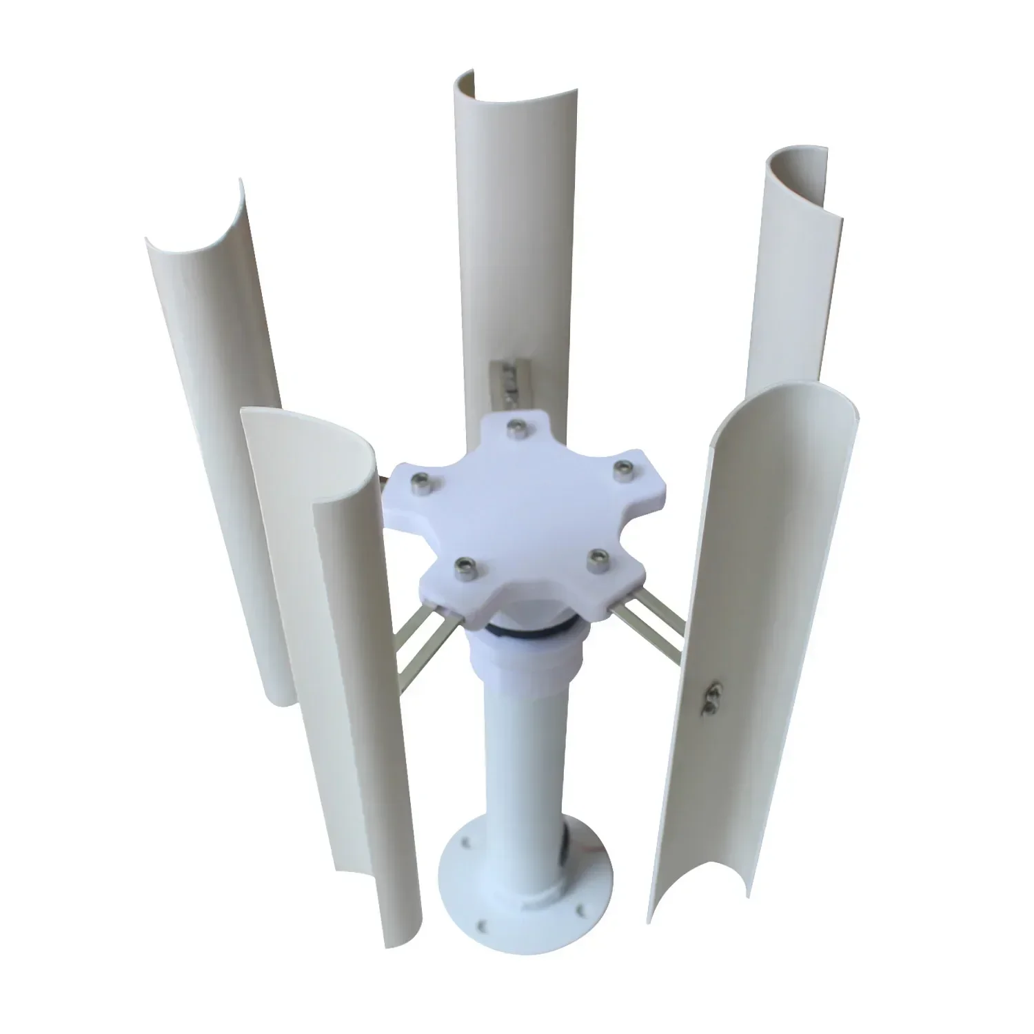 Vertical five-blade wind turbine model power generator 1-35W Three-phase permanent magnet brushless power generation for outdoor