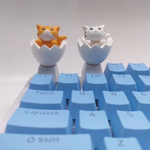 Personalice su teclado con lindas teclas de gato - PBT Axis Cherry Mx Artisan Anime Accesorios Kawaii Pink Kawaii 8 Mejores ventas My Melody Keycap - №4