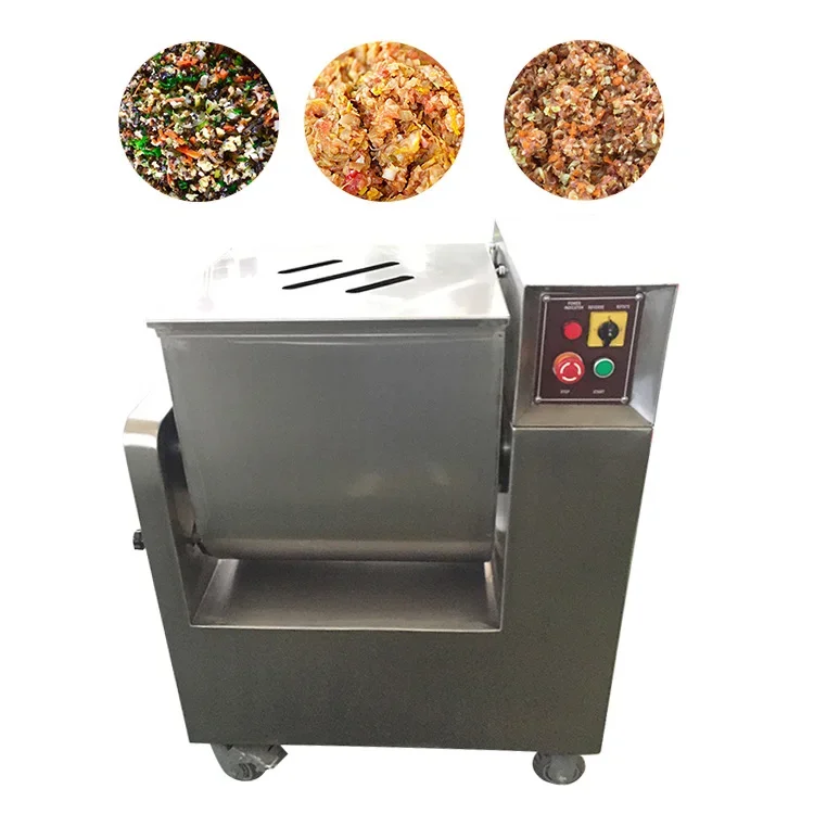 

Commercial Electric Stainless Steel food powder Mix Vegetable Sausage Meat Mixer Mixing Machine Meat Blender