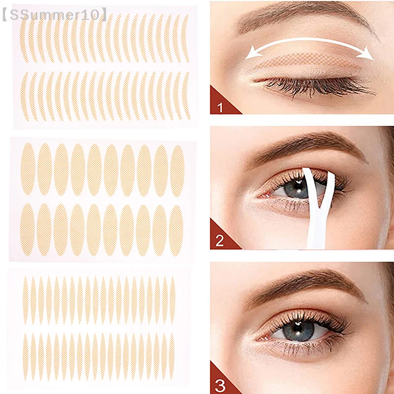 【SSummer10】400Pcs Invisible Eye-Lifting By Sticked Invisible Double Eyelid Lift Tape Sticky Eyelid Stickers Beauty Tool【SS】