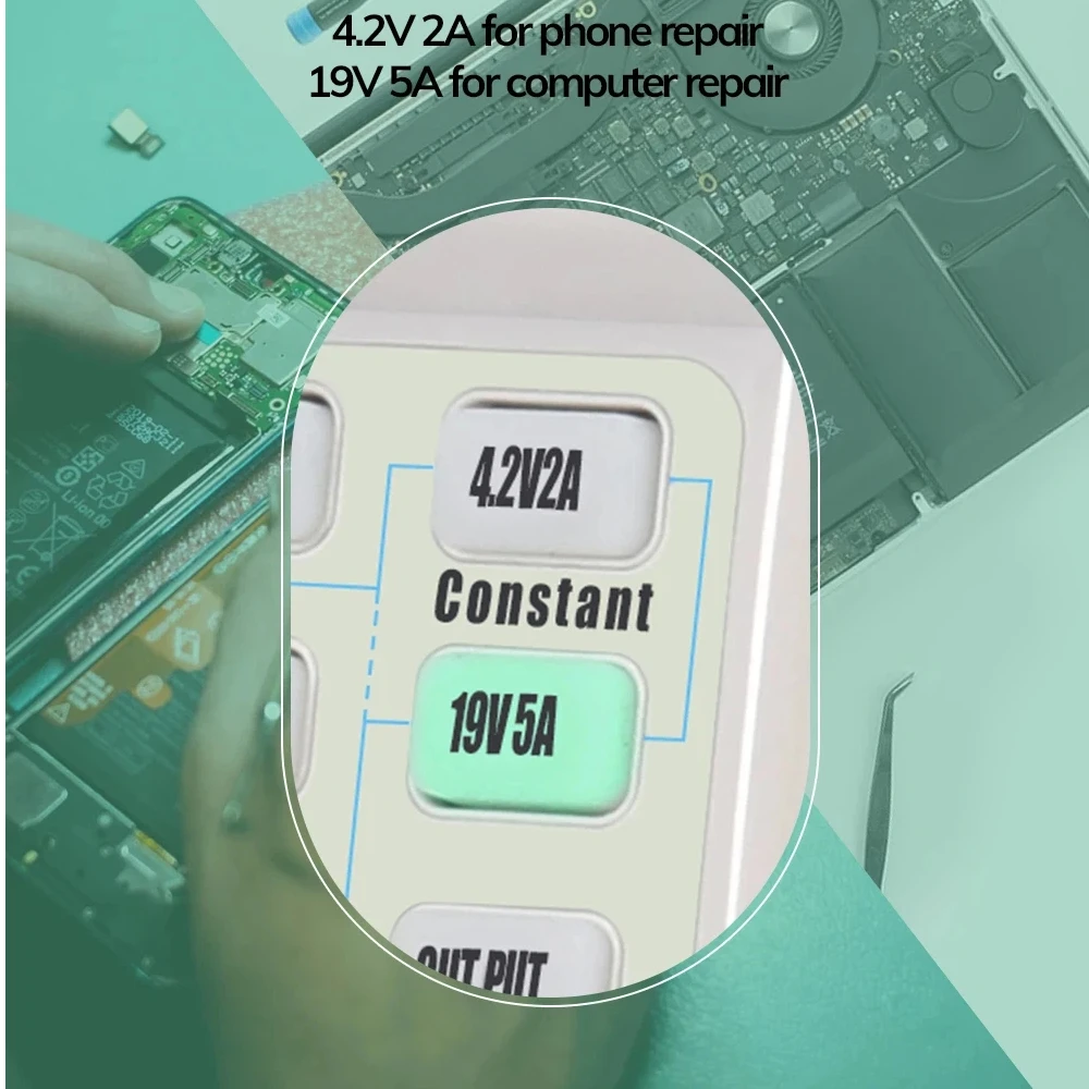 

30V 5A Bench Power Supply Digital YIHUA 3005D with Lock Function Fast Charge Ports