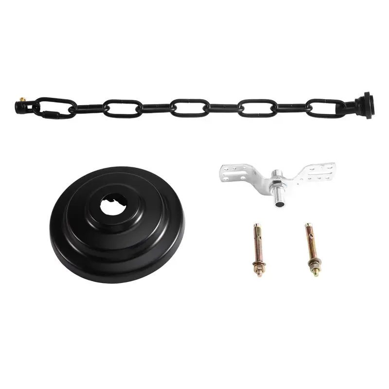 B23B Light Fixture Chain With Ceiling Mounting Kit Chandelier Chain Light Canopy Kit For Hanging Light