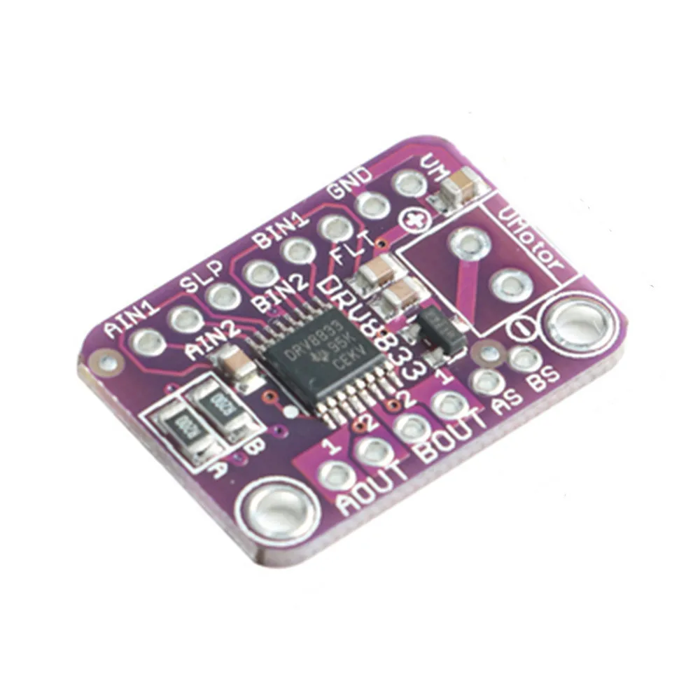 DRV8833 Driver Module 2 Way Channel DC Stepping Motor CJMCU-8833 Control Module H-Bridge Driving Board 2.7V-10.8V