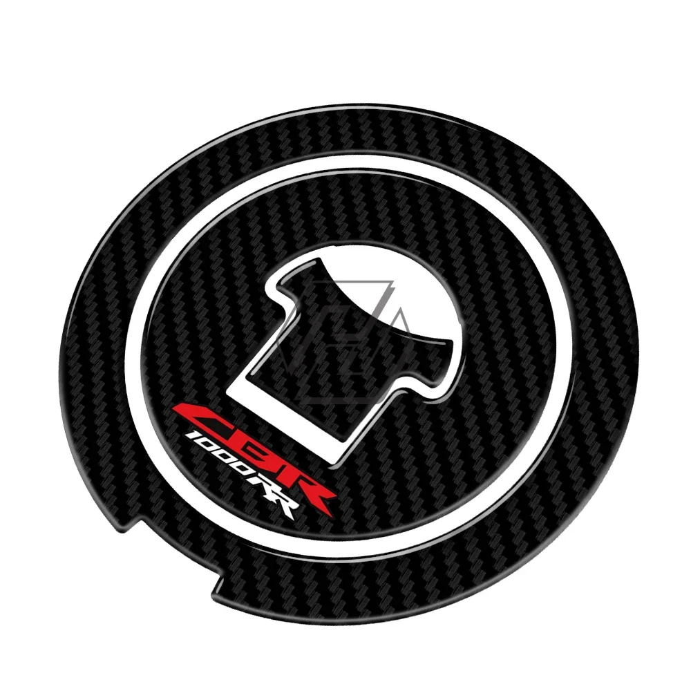 

for Honda CBR1000RR CBR 1000RR 2004-2013 3D Carbon Motorcycle Fuel Gas Cap Protector Decals Case