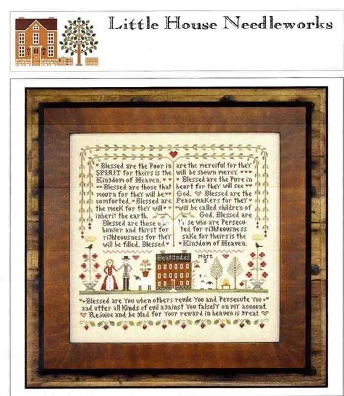 25-LHN 167 Puzzle of a Beautiful Spiritual Home 52-52 DIY Cross Stitch Kit Aida 14CT 14CT Canvas Fabric Embroidery