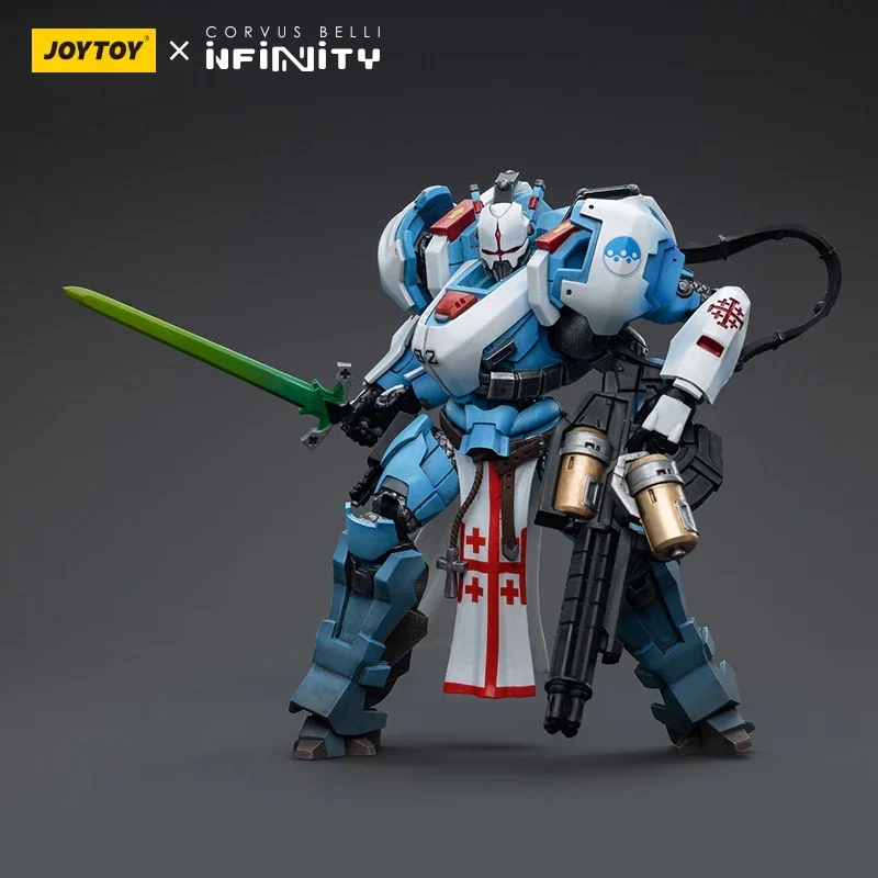 JOYTOY&INFINITY PanOceania Knight of The Holy Sepulchre 1:18 Figures Game Models Mecha Toys Collection Ornament Gift for Holiday