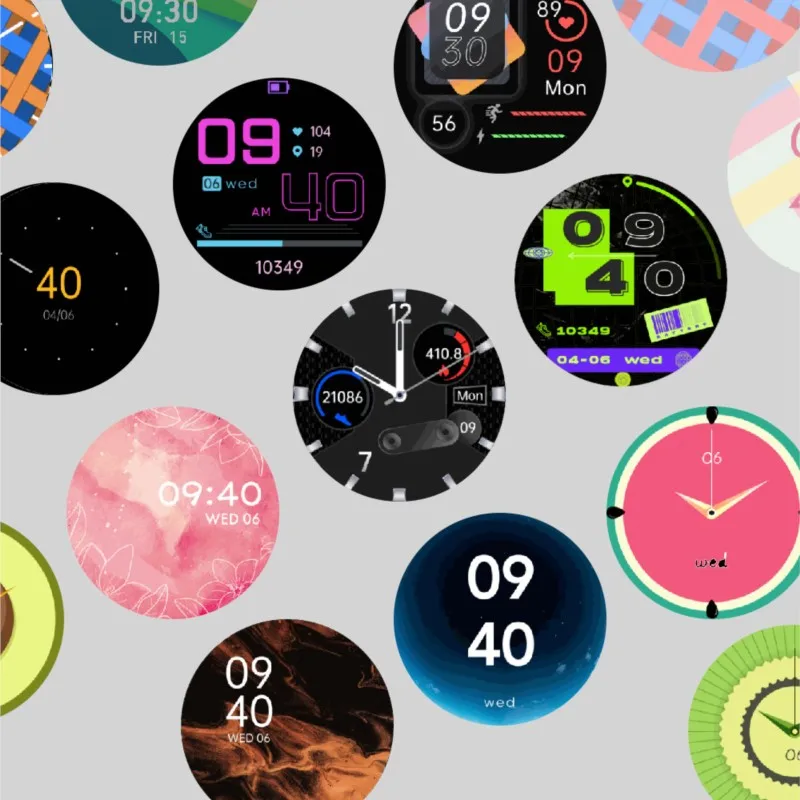 NAMOFOTO nuevo reloj inteligente para mujer 1,27 ''reloj de pulsera de moda Bluetooth llamada relojes inteligentes auriculares 2 en 1 reloj de pulsera deportivo para la salud