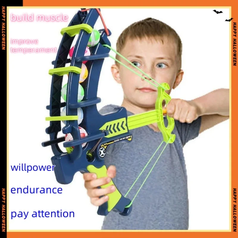 室内用吸盤おもちゃ 子供用カタパルト 粘着ボール 弓 親子で遊べる投げ射撃 ダーツボード