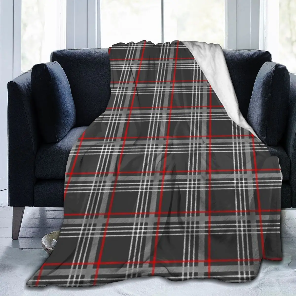 Coperta in Micro pile Ultra-morbida GTI Tartan An