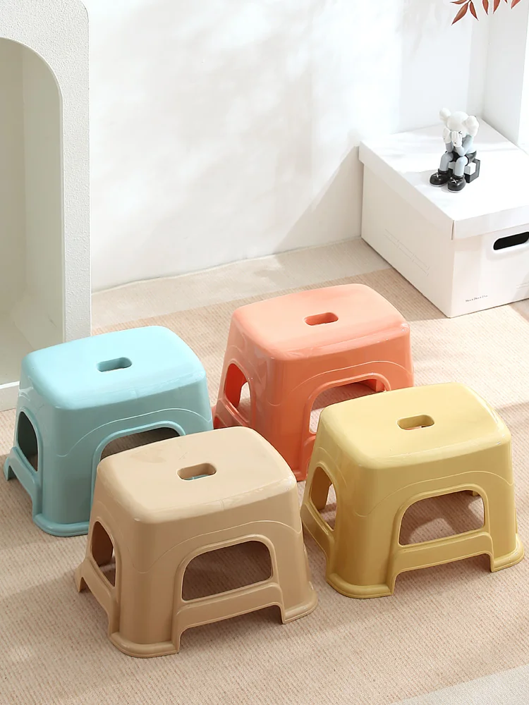 banquinho-quadrado-de-plastico-para-entrada-de-casa-banquinho-pequeno-para-trocar-sapatos-banquinho-infantil-simples-e-moderno-banquinho-baixo-casual-para-sala-de-estar