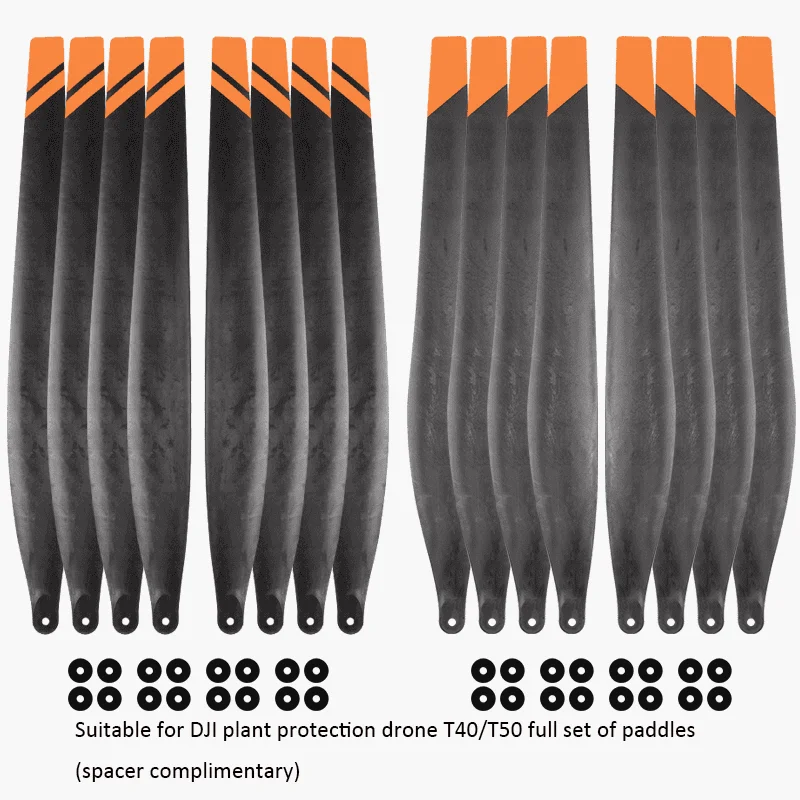 

Copy 8/16Pieces Agras T20P/T40/T50 5413 5415 Carbon Fiber Plastic Mix Propellers For DJI AgrasParts Drone Accessories