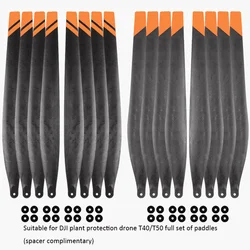Copy Agras T20P/T40/T50 5413 5415 Carbon Fiber Plastic Mix Propellers For DJI Agras agriculture Drone Parts Accessories