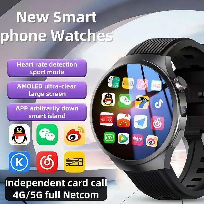 

VP30 Pro Smartwatch – 128GB Storage, 4G , Android 10, 1.5" AMOLED, 1100mAh, IP68 Waterproof