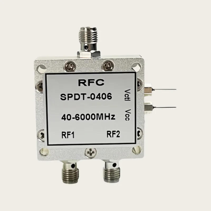 

0,04-6 ГГц SPDT2-позиционный радиочастотный переключатель 2,4G5,8G сигнальный переключатель