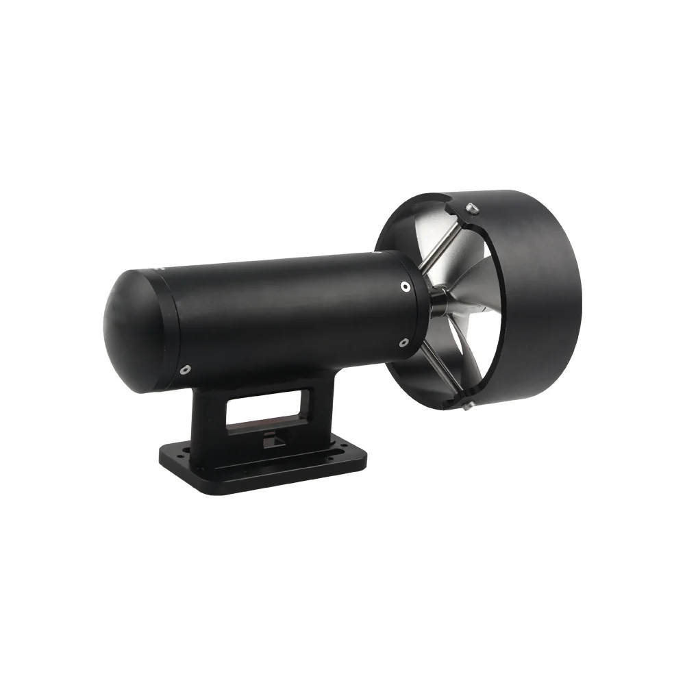 FATJAY KYI-15T-H 24V 15kg Propulsor submarino de empuje Totalmente cerrado IPX8 100m para RC Barco ROV Hidrofín