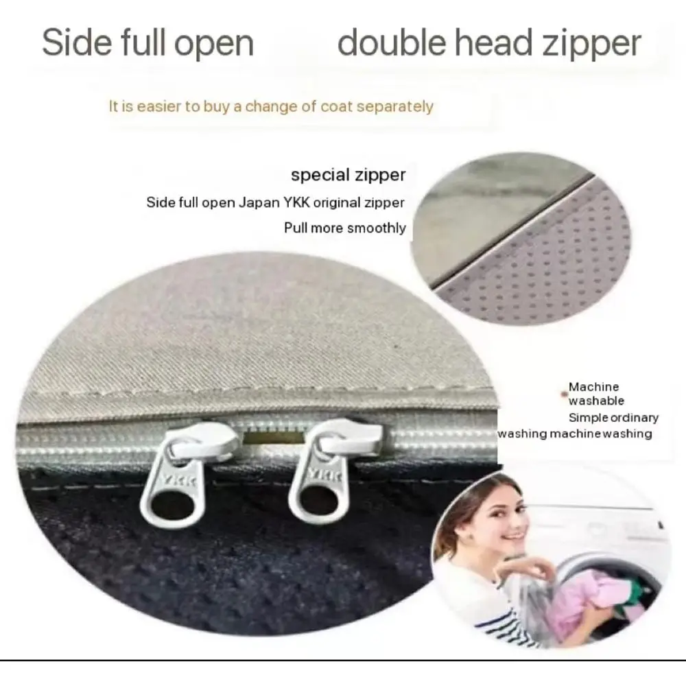 منحدر كلب صغير قابل للإزالة والغسل للكلاب الكبار - سلم إسفنجي للوصول إلى السرير بدون حاجز