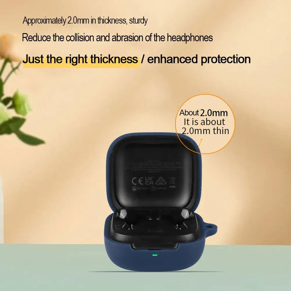 حافظة واقية من السيليكون الناعم مقاومة للصدمات ومقاومة للماء لسماعات الأذن Air Pro 4i-TW230 حافظة واقية مضادة للخدش #2