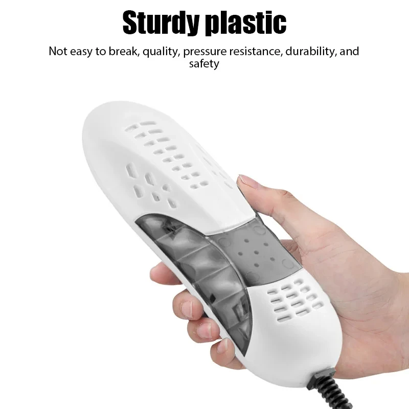 Variety of Shoes Being Dried