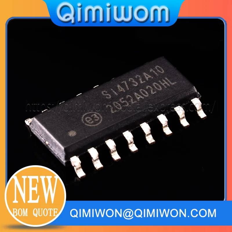 1/PCS New Original SI4732-A10-GSR SI4732A10 SOP16 Radio-frequency receiver chip In Stock