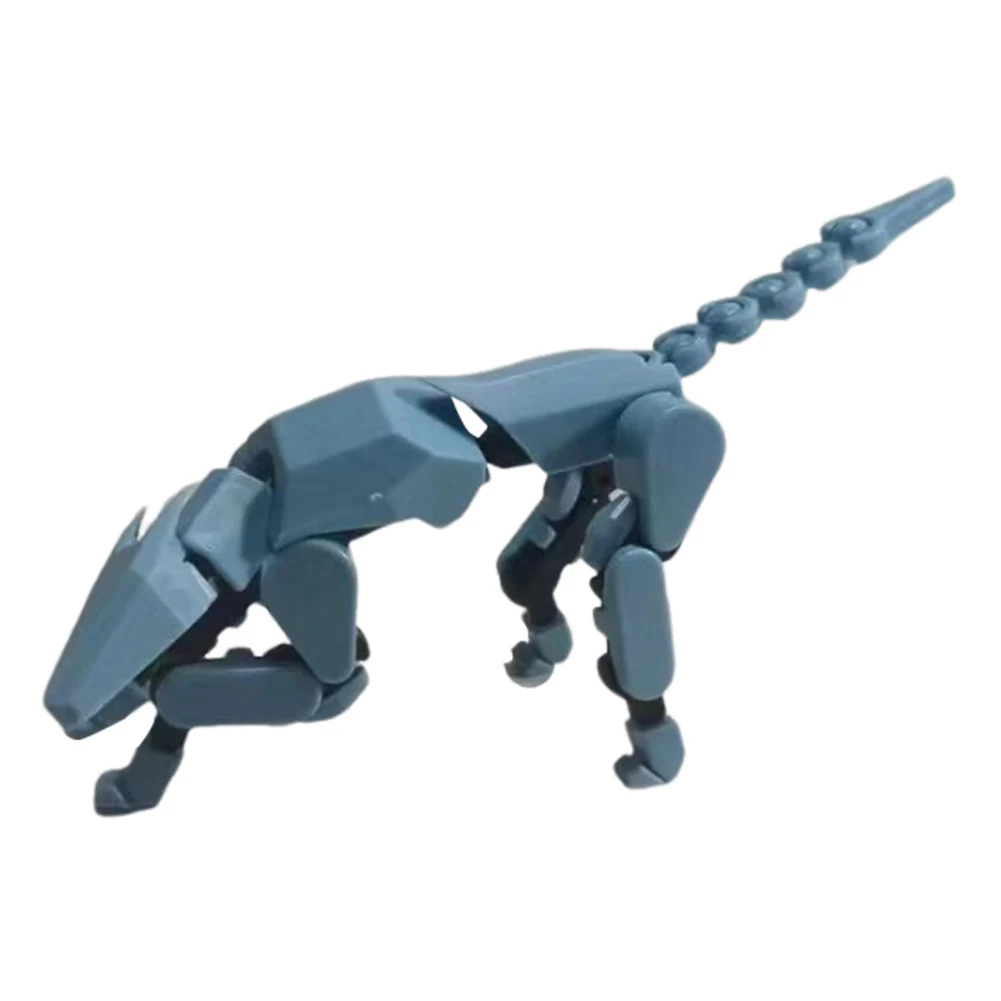 13 Robot Dog Action Figure 3D Printed Robo Dog Multi-Joint Movable Robot Dog Gift for Collectors