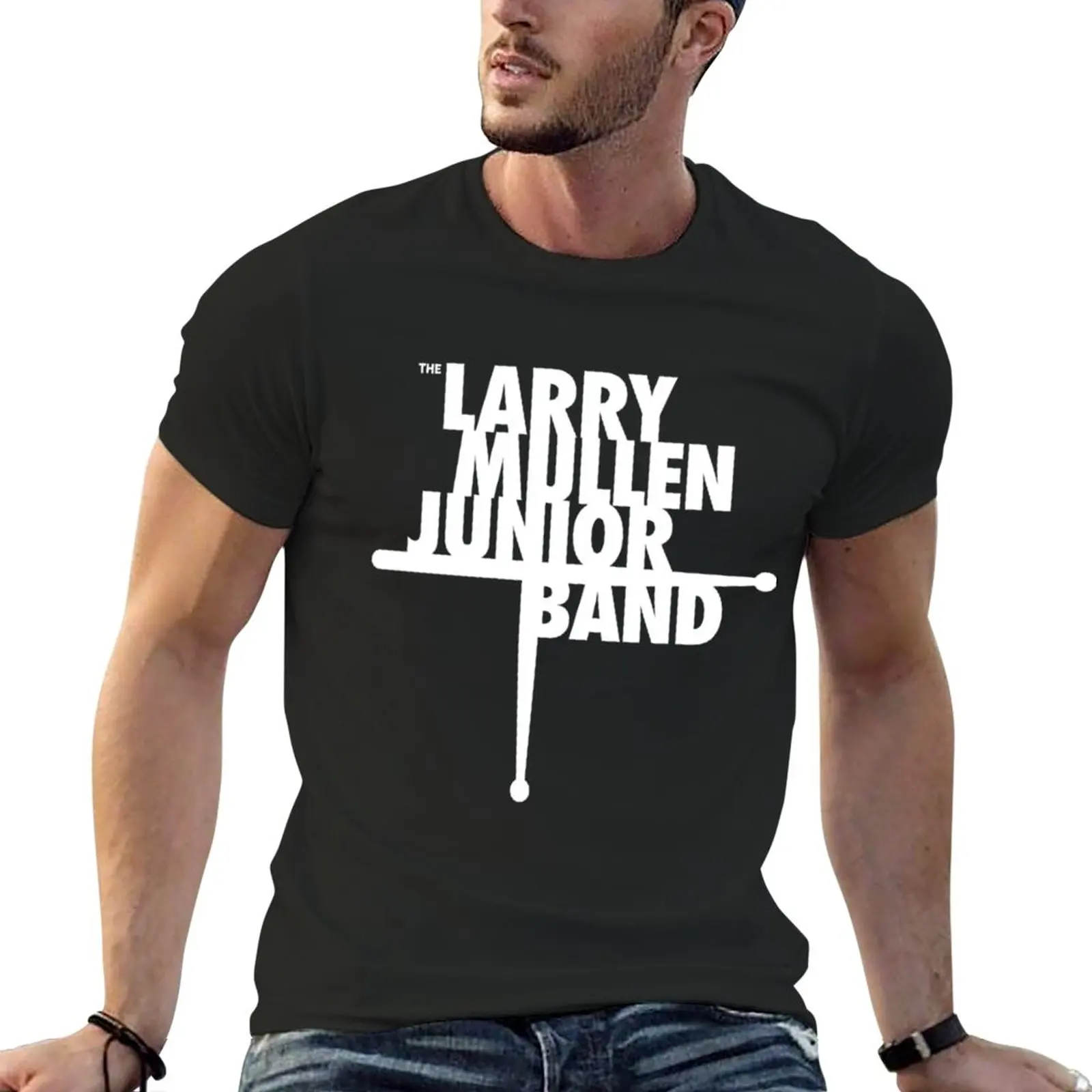 New The Larry Mullen Jr Band Pullover Sweatshirt T-Shirt graphic t shirt shirts graphic tees black t-shirts for men