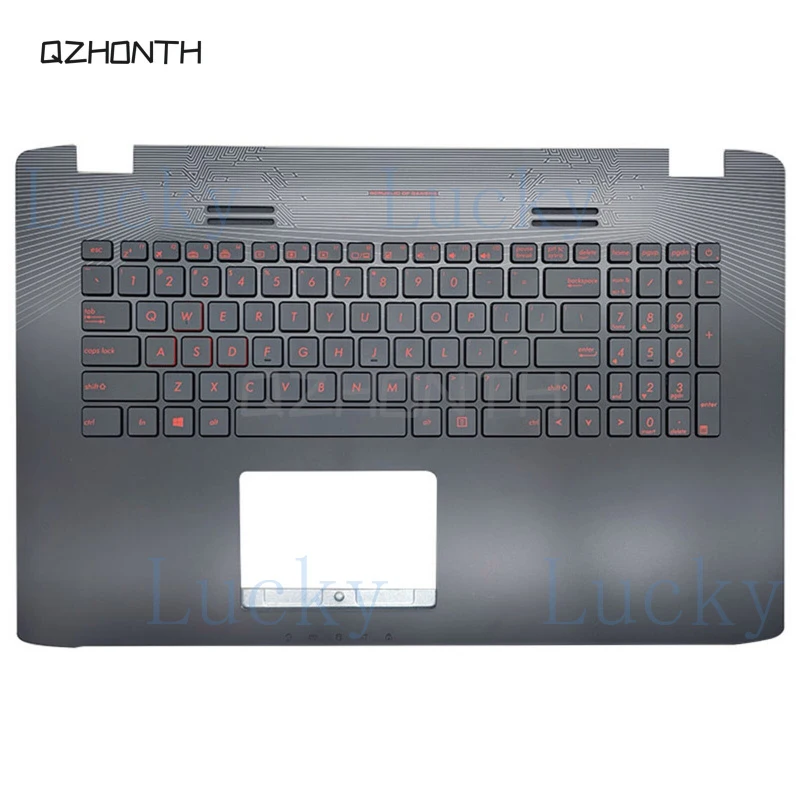 

f New For ASUS ROG GL752 GL752VL GL752VW Palmrest with US Backlight Keyboard 17.3"