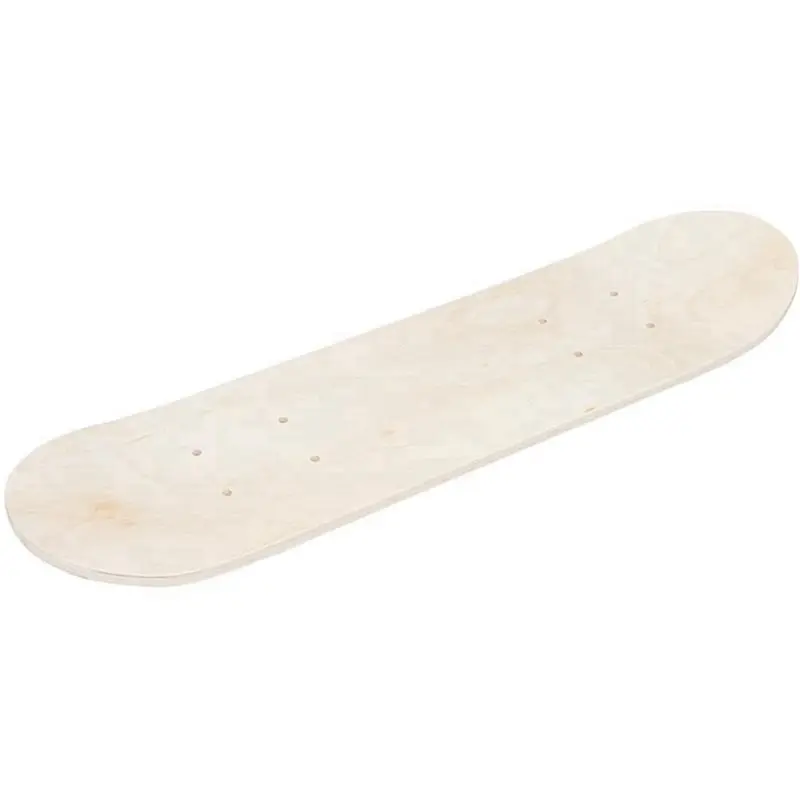 AS96-3X Kids Skateboard DIY Painting Wooden Longboard Outdoor Sports Trick Skateboard(No Wheel)