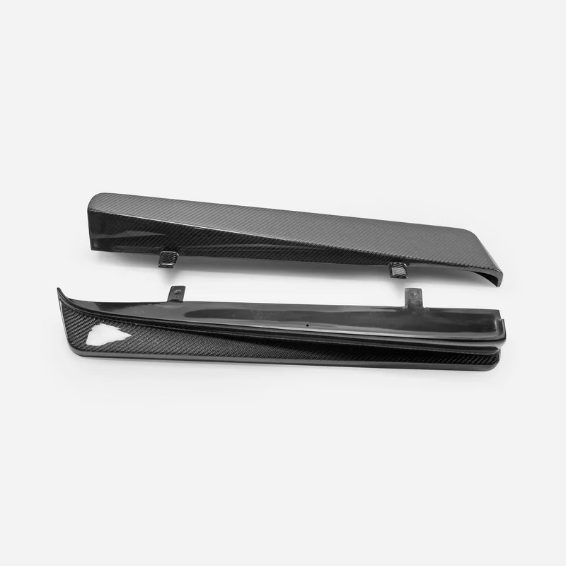 SAAR Compatible with Nissan Skyline R34 GTT 4-Door Carbon Fiber Modified Parts Bumper Corner Guards Rear Lip Small Spoiler