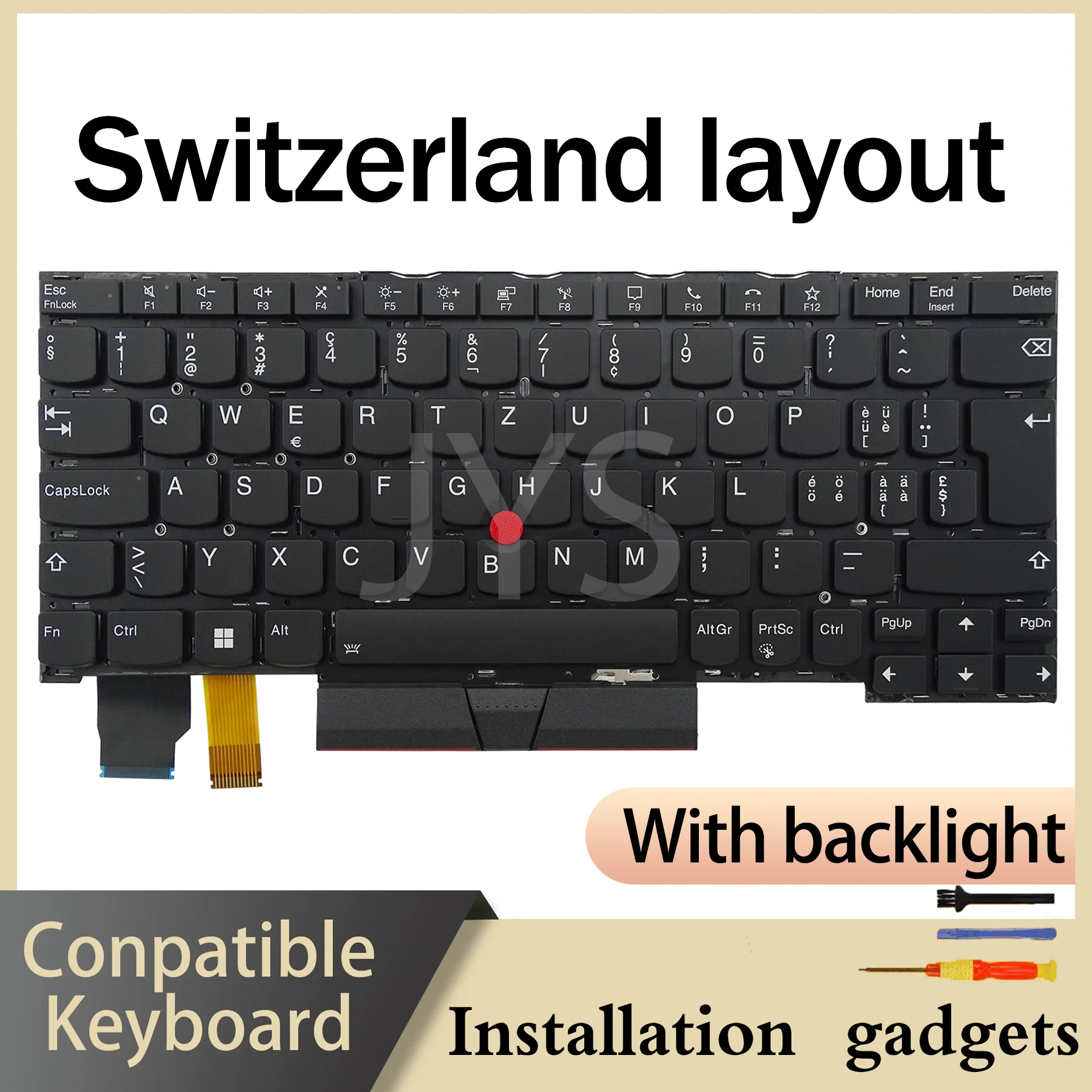 Arabic Switzerland Norwegian Slovenia Thai US CAFR Spanish UK for Lenovo ThinkPad X13 Yoga GEN1/X390 Yoga Backlit Keyboard