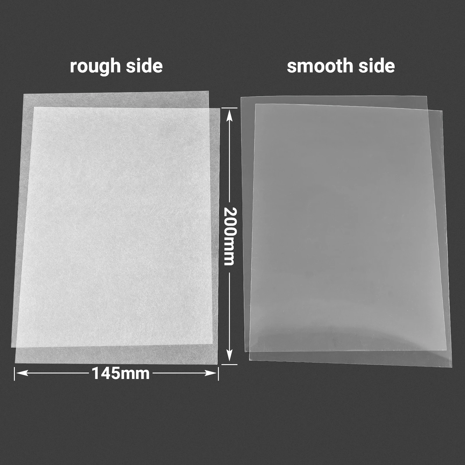 10Pcs Thermal Shrink Film Plastic Paper Sheets Transparent Translucent DIY Handmade Material Fun Shrink Art Handmade Crafts