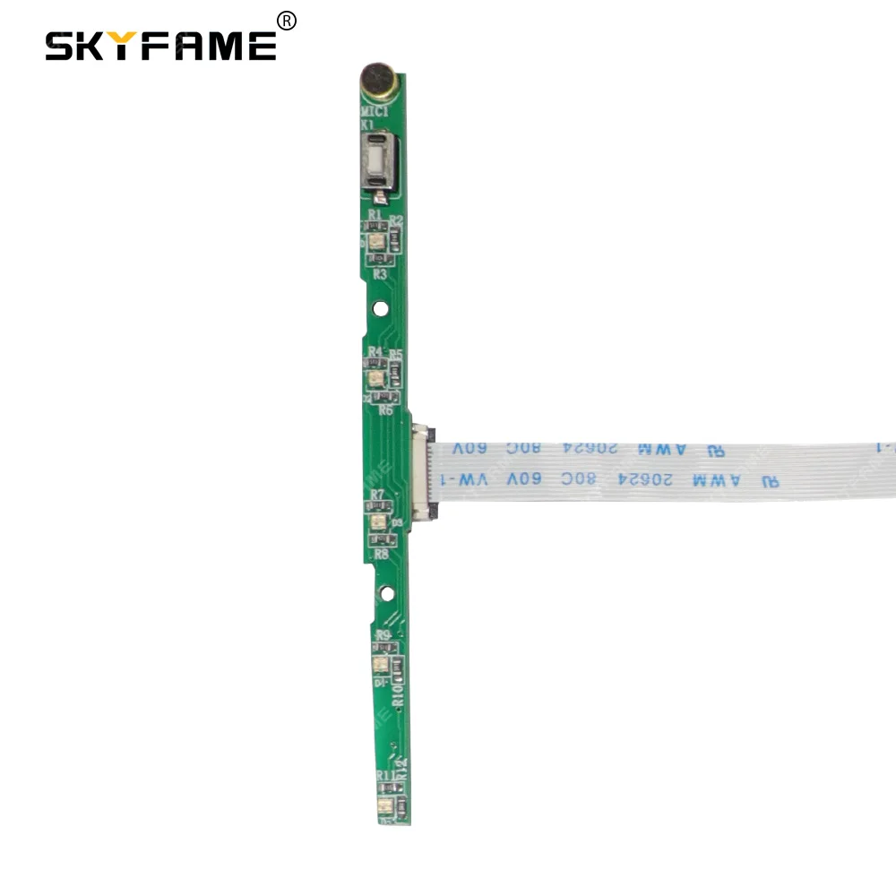 SKYFAME RGB Color Matching Car Android Radio Host Key Board Backlight Panel