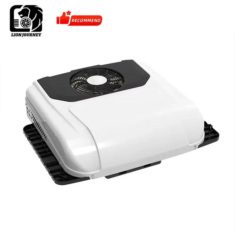 

High Quality Wholesale Red White 24V Parking Air Conditioner for Car Truck Camper RV