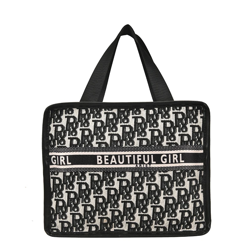 

2023 New Makeup Bag Premium Women's Portable Portable Large Capacity Travel Storage Skincare Products Washing Bag cosmetic bag