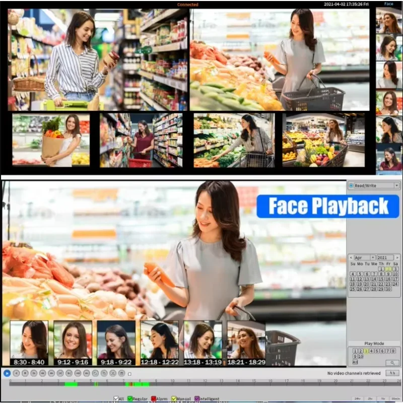 4CH 4K Poe NVR 키트 8MP 야외 방수 총알 IP 카메라 CCTV 시스템 NVR 오디오 기록 비디오 감시 키트