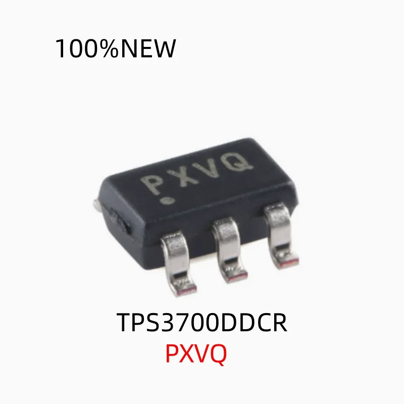 (10Pcs) 100% New Tps3700Ddcr Tps3700 Pxvq Sot23-6 High Voltage Voltage Detector Chip Ic for Overvoltage and Undervoltage Monitoring