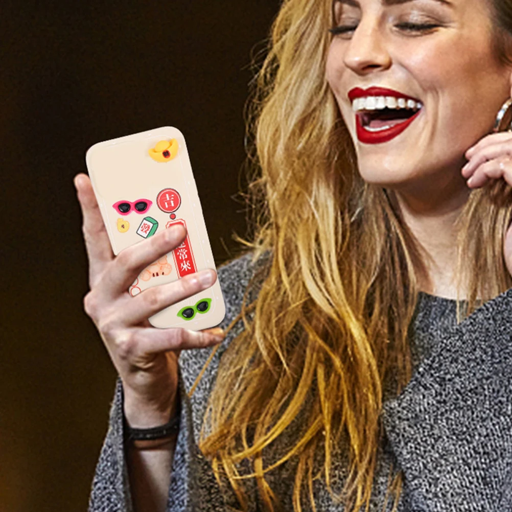 

20Pcs Mini Sunglasses Flatback Resin Charms for DIY Hair Clips Phone Cases Scrapbook Crafts Colorful Personal Charm