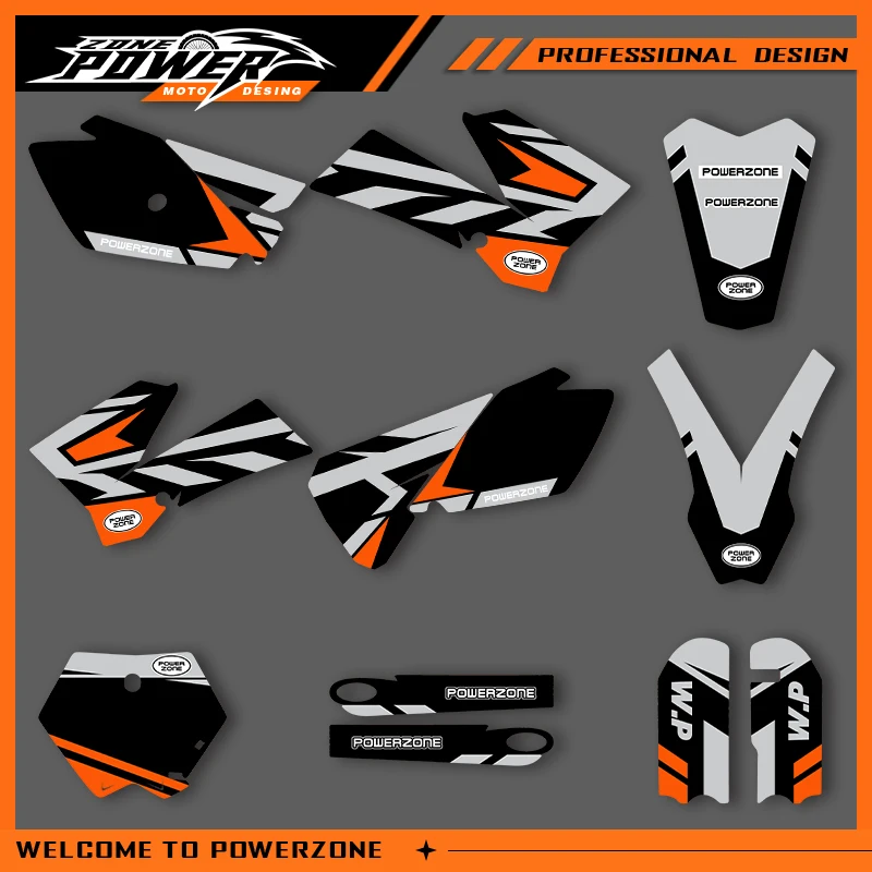 powerzone-motocross-team-graphics-background-sticker-decal-kits-for-ktm-sx85-2012-2011-2010-2009-2008-2003-customized-number-02