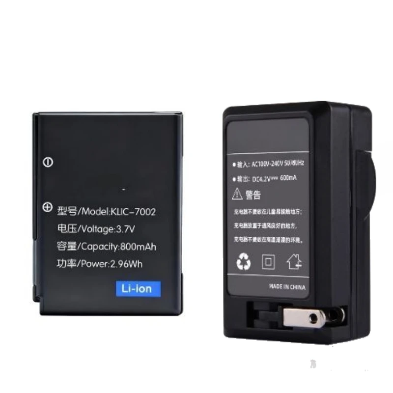 KLIC-7002 Camera Battery 3.7V 800mAh